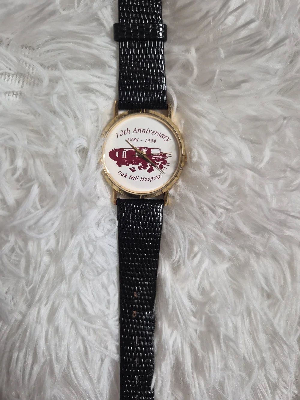 Vintage Golf Winners Circle Face Oak Hill Hospital 10th Anniversary Watch Bundle